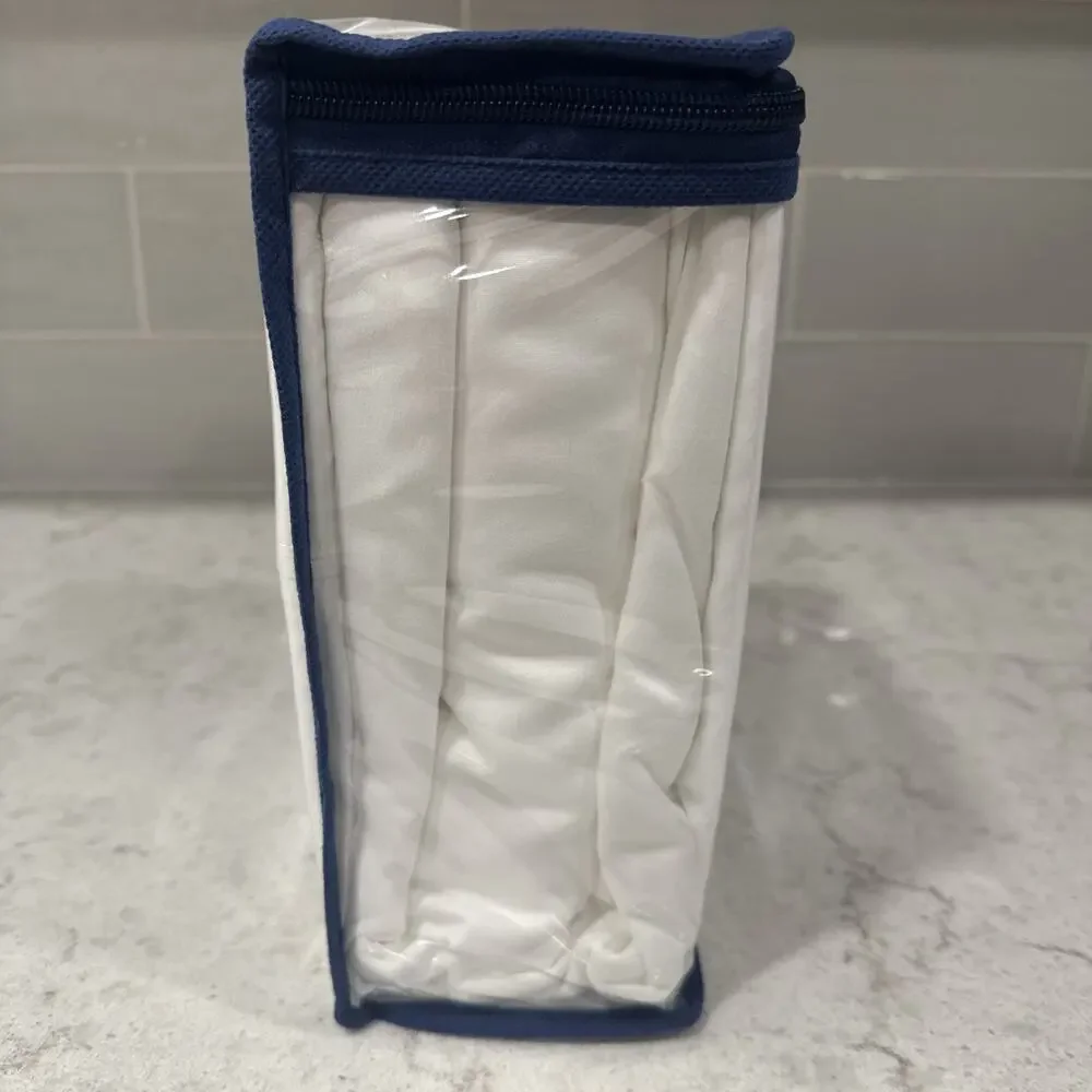 4 Pc TWIN Serta Perfect Sleeper Elite Prochill Cooling Fabric Sheet Set WHITE